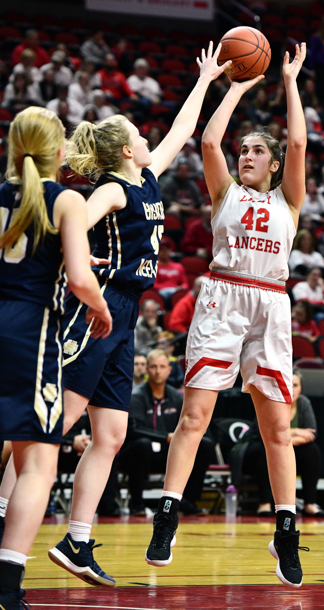 North Scott vs Heelan girls state basketball